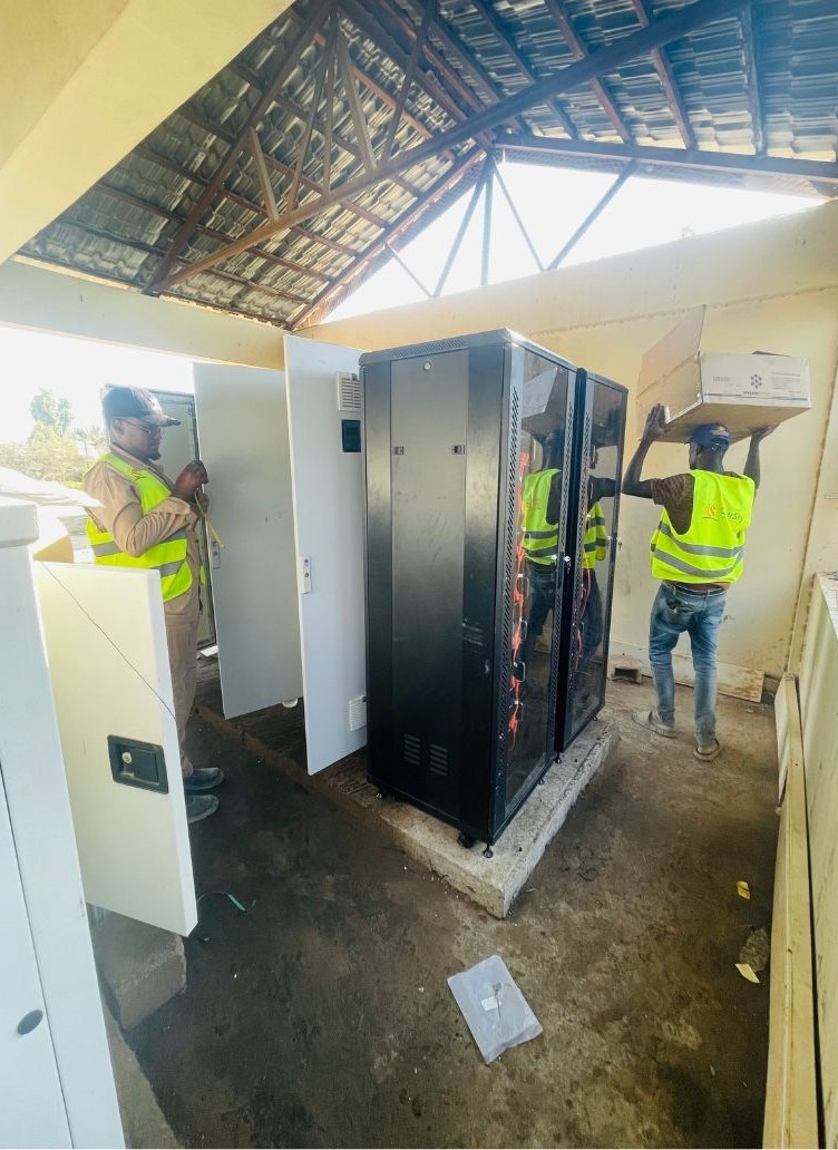 Power system components at UNICEF Hargeisa